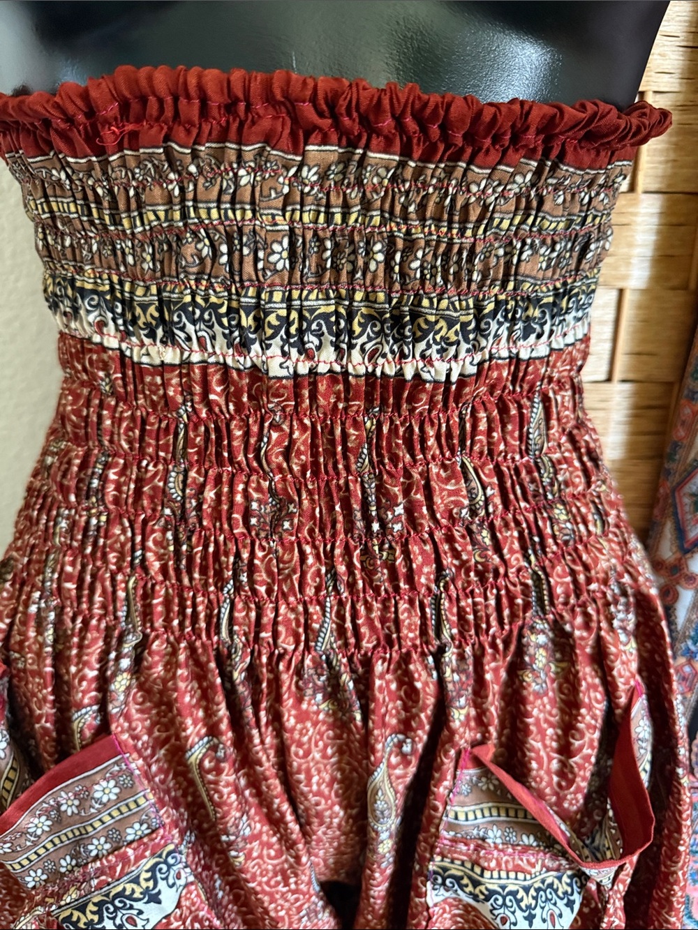 Super cute BoHo, gypsy high waisted pants - Picture 3 of 5